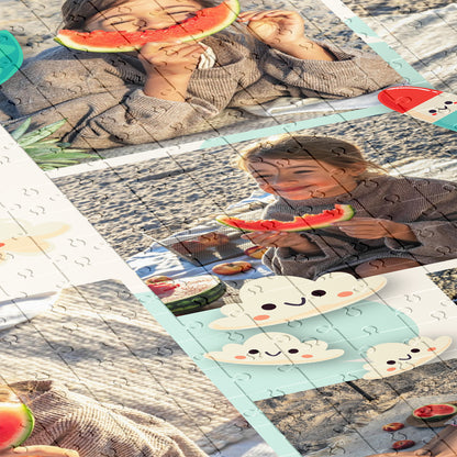 Personalized Puzzles Kids Close Up