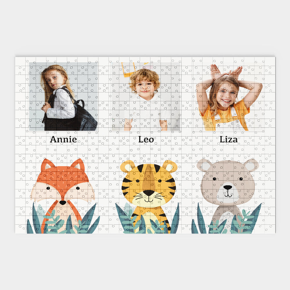 Personalized Puzzles Kids Portraits