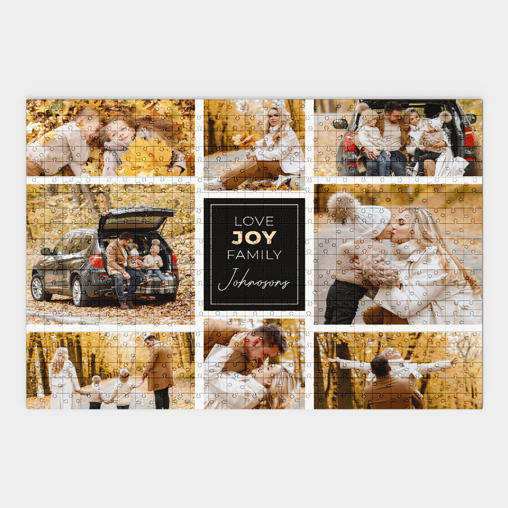 Personalized Puzzles Square Collage