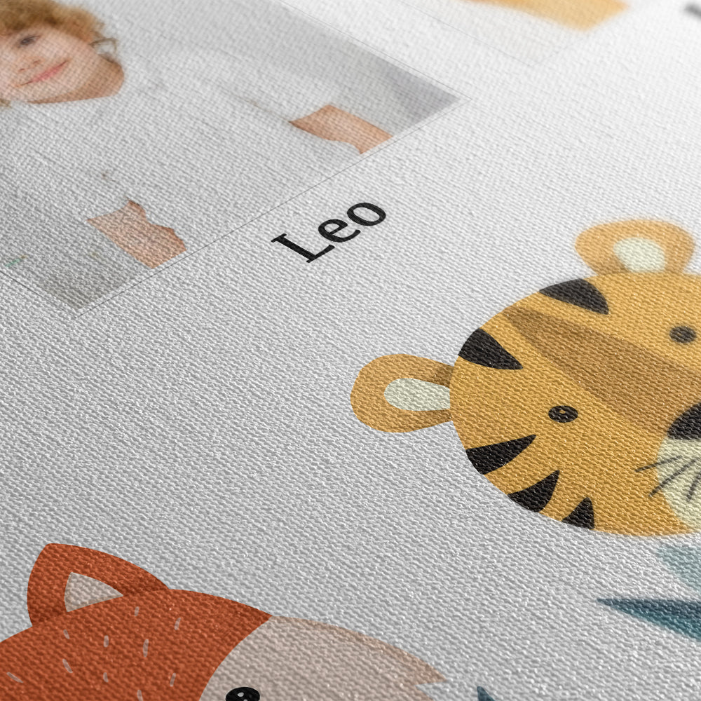 Personalized Wall Art Kids Portraits
