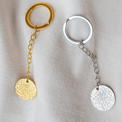 Keychain Star Map 