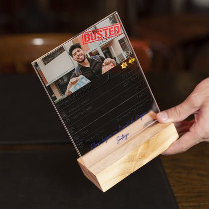 Transparent Plaque Speed radar Personalised
